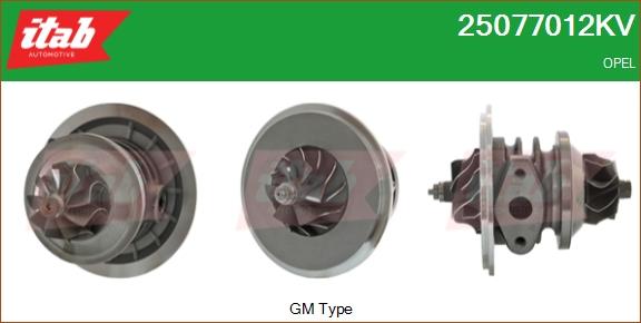 ITAB AUTOMOTIVE 25077012KV - Carter central, compresseur cwaw.fr