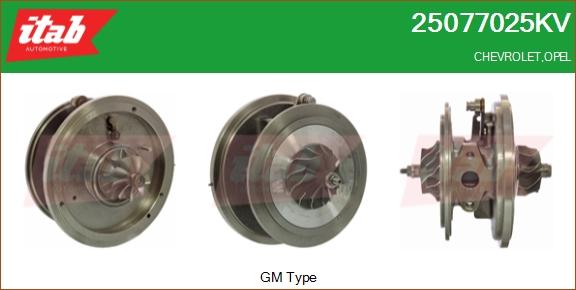 ITAB AUTOMOTIVE 25077025KV - Carter central, compresseur cwaw.fr