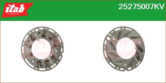 ITAB AUTOMOTIVE 25275007KV - Kit de réparation, compresseur cwaw.fr