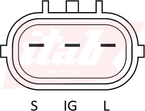 ITAB AUTOMOTIVE 20040384AV - Alternateur cwaw.fr
