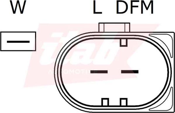 ITAB AUTOMOTIVE 20015306AV - Alternateur cwaw.fr