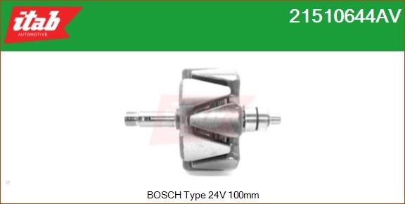 ITAB AUTOMOTIVE 21510644AV - Rotor, alternateur cwaw.fr