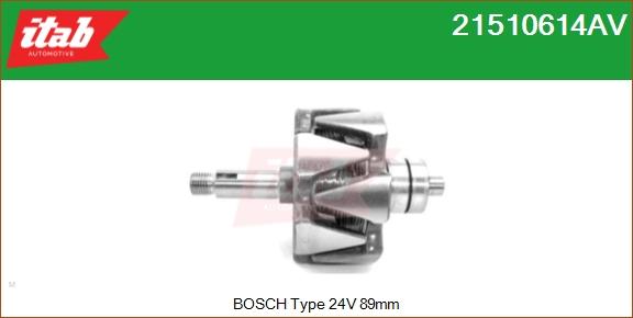 ITAB AUTOMOTIVE 21510614AV - Rotor, alternateur cwaw.fr