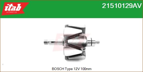 ITAB AUTOMOTIVE 21510129AV - Rotor, alternateur cwaw.fr