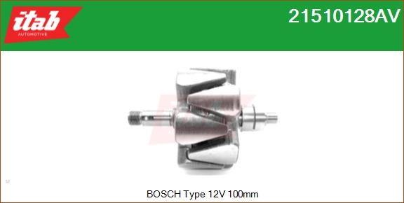 ITAB AUTOMOTIVE 21510128AV - Rotor, alternateur cwaw.fr