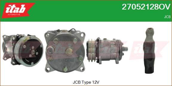 ITAB AUTOMOTIVE 27052128OV - Compresseur, climatisation cwaw.fr