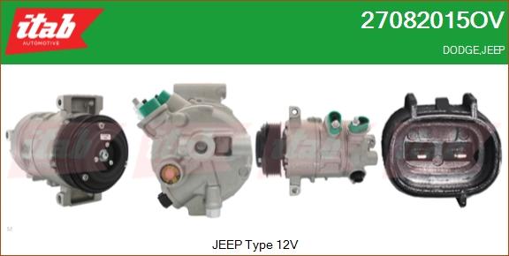 ITAB AUTOMOTIVE 27082015OV - Compresseur, climatisation cwaw.fr