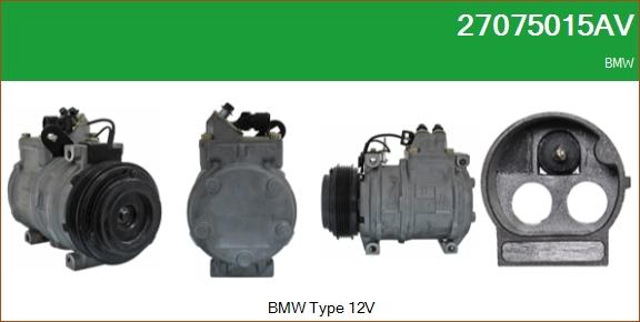 ITAB AUTOMOTIVE 27075015AV - Compresseur, climatisation cwaw.fr