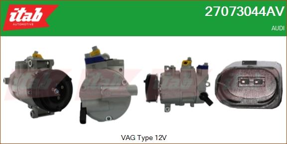 ITAB AUTOMOTIVE 27073044AV - Compresseur, climatisation cwaw.fr