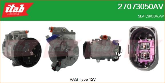 ITAB AUTOMOTIVE 27073050AV - Compresseur, climatisation cwaw.fr