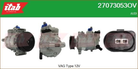 ITAB AUTOMOTIVE 27073053OV - Compresseur, climatisation cwaw.fr