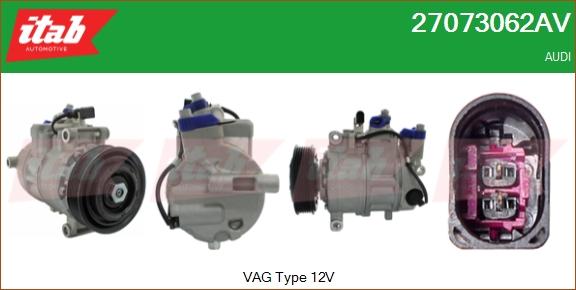 ITAB AUTOMOTIVE 27073062AV - Compresseur, climatisation cwaw.fr