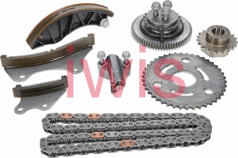 iwis Motorsysteme 74656Set - Kit de distribution par chaîne cwaw.fr