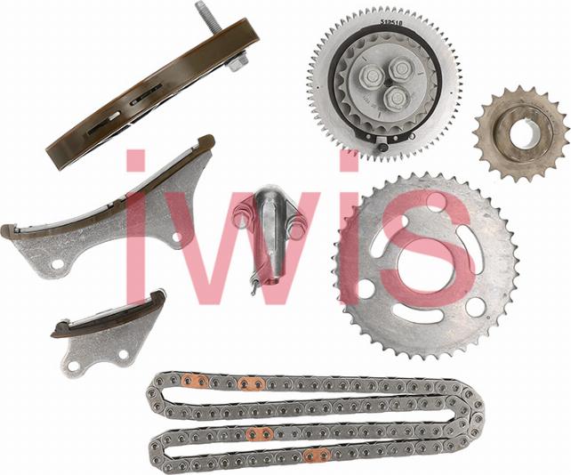 iwis Motorsysteme 74656Set - Kit de distribution par chaîne cwaw.fr