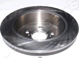 Japanparts DP-205 - Disque de frein cwaw.fr