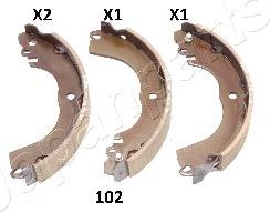 Japanparts GF-102AF - Jeu de mâchoires de frein cwaw.fr