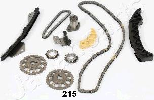 Japanparts KDK-215 - Kit de distribution par chaîne cwaw.fr