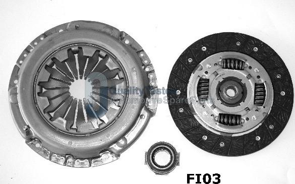 Japanparts KFFI03JM - Kit d'embrayage cwaw.fr