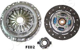 Japanparts KF-FI02 - Kit d'embrayage cwaw.fr