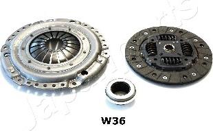 Japanparts KF-W36 - Kit d'embrayage cwaw.fr