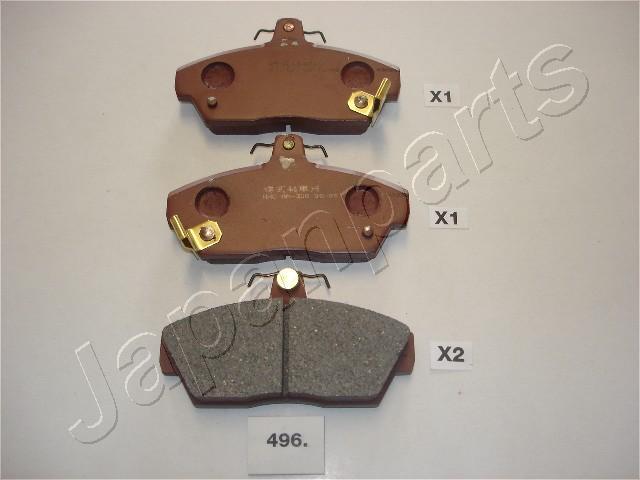 Japanparts PA-496AF - Kit de plaquettes de frein, frein à disque cwaw.fr