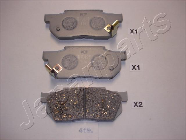 Japanparts PA-419AF - Kit de plaquettes de frein, frein à disque cwaw.fr