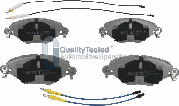 Japanparts PA0616JM - Kit de plaquettes de frein, frein à disque cwaw.fr