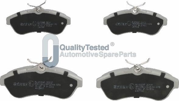 Japanparts PA0009JM - Kit de plaquettes de frein, frein à disque cwaw.fr