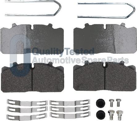 Japanparts PA0257JM - Kit de plaquettes de frein, frein à disque cwaw.fr