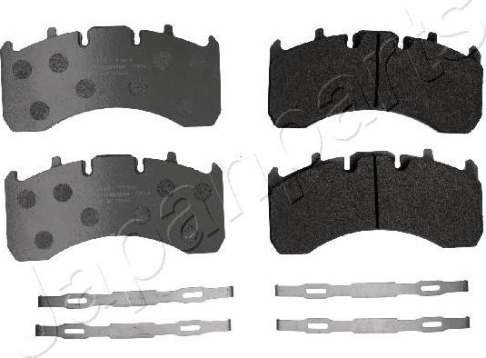 Japanparts PA-0725AF - Kit de plaquettes de frein, frein à disque cwaw.fr