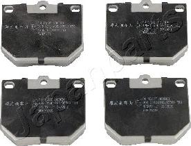 Japanparts PA-108AF - Kit de plaquettes de frein, frein à disque cwaw.fr