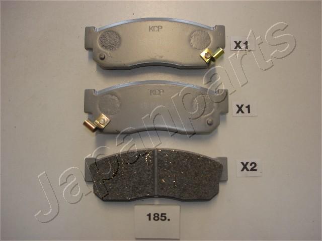 Japanparts PA-185AF - Kit de plaquettes de frein, frein à disque cwaw.fr