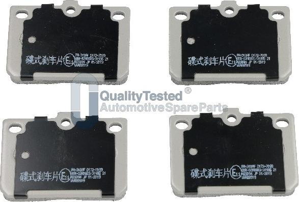 Japanparts PA310JM - Kit de plaquettes de frein, frein à disque cwaw.fr