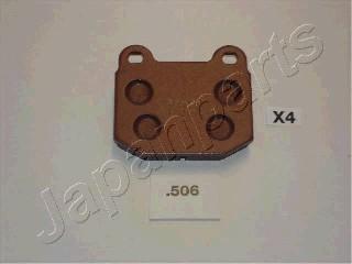 Japanparts PP-506AF - Kit de plaquettes de frein, frein à disque cwaw.fr