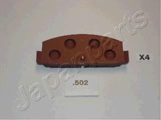 Japanparts PP-502AF - Kit de plaquettes de frein, frein à disque cwaw.fr