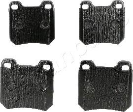 Japanparts PP-0404AF - Kit de plaquettes de frein, frein à disque cwaw.fr