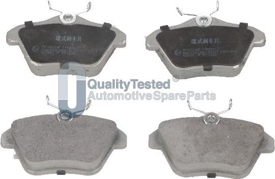 Japanparts PP0001JM - Kit de plaquettes de frein, frein à disque cwaw.fr