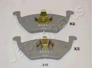 Japanparts PP-310AF - Kit de plaquettes de frein, frein à disque cwaw.fr