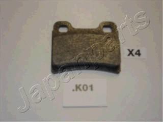 Japanparts PP-K01AF - Kit de plaquettes de frein, frein à disque cwaw.fr