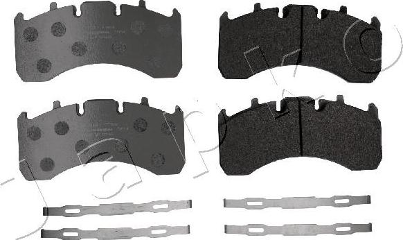 Japko 500725 - Kit de plaquettes de frein, frein à disque cwaw.fr