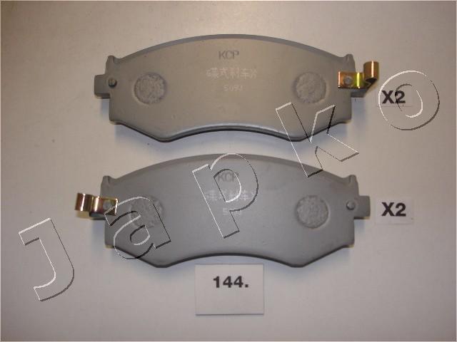 Japko 50144 - Kit de plaquettes de frein, frein à disque cwaw.fr