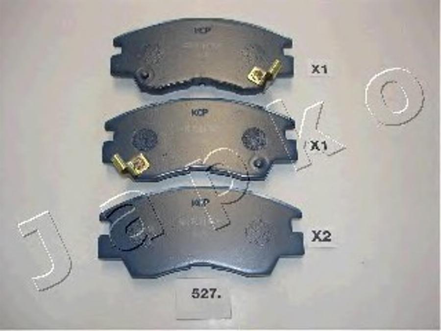 Japko 527P - Kit de plaquettes de frein, frein à disque cwaw.fr