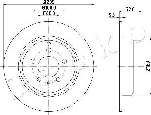 Japko 610319 - Disque de frein cwaw.fr