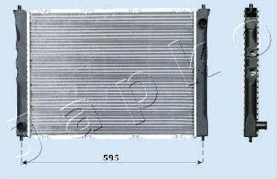 Japko RDA012042 - Radiateur, refroidissement du moteur cwaw.fr