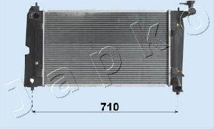 Japko RDA153116 - Radiateur, refroidissement du moteur cwaw.fr