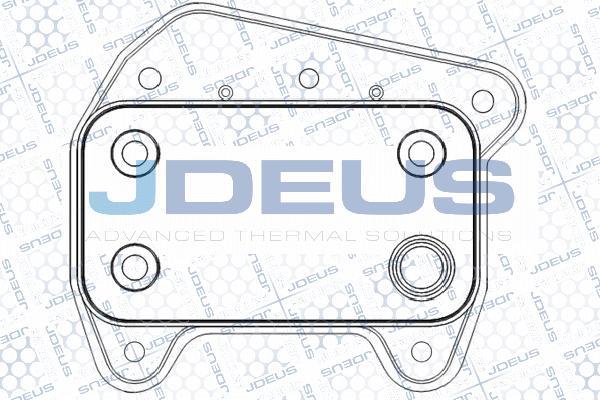 Jdeus 417M25A - Radiateur d'huile cwaw.fr