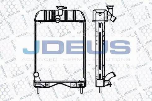 Jdeus 098M04 - Radiateur, refroidissement du moteur cwaw.fr