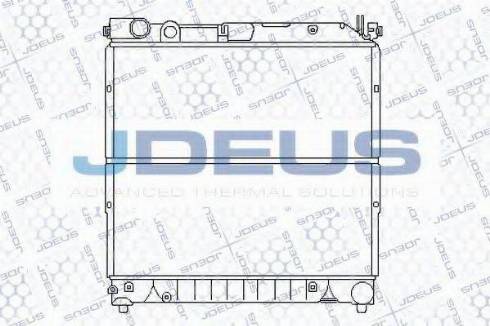 Jdeus 042M13 - Radiateur, refroidissement du moteur cwaw.fr