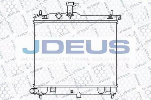 Jdeus 054M35 - Radiateur, refroidissement du moteur cwaw.fr