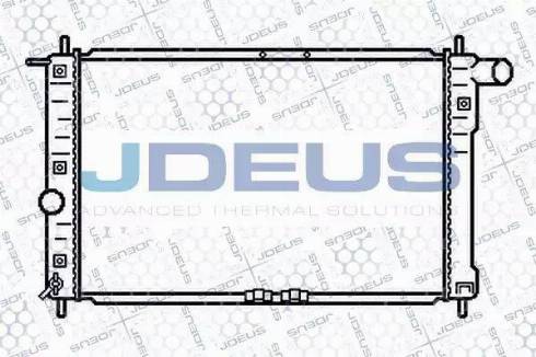 Jdeus 056M05 - Radiateur, refroidissement du moteur cwaw.fr